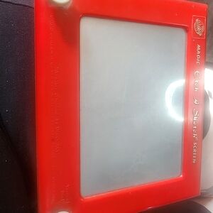 Vintage Blocks And Etch A Sketch
